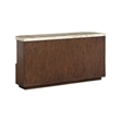 Magnussen Home Mcpherson Burnt Umber Demilune Sofa Table