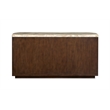 Magnussen Home Mcpherson Burnt Umber Demilune Sofa Table