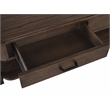 Magnussen Home Hallie Lift Top Storage Cocktail Table With Casters