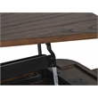 Magnussen Home Hallie Lift Top Storage Cocktail Table With Casters