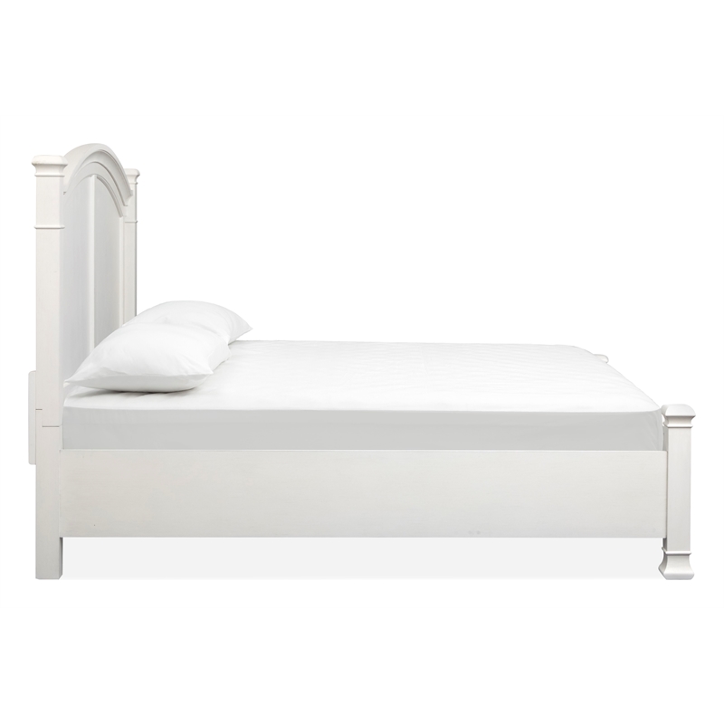 Magnussen Home Kingston Whisper White California King Panel Bed