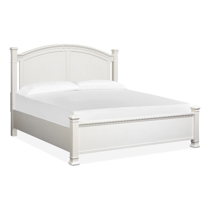 Magnussen Home Kingston Whisper White California King Panel Bed