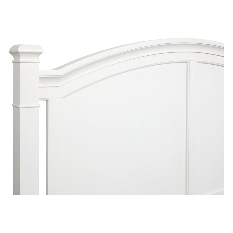 Magnussen Home Kingston Whisper White California King Panel Storage Bed
