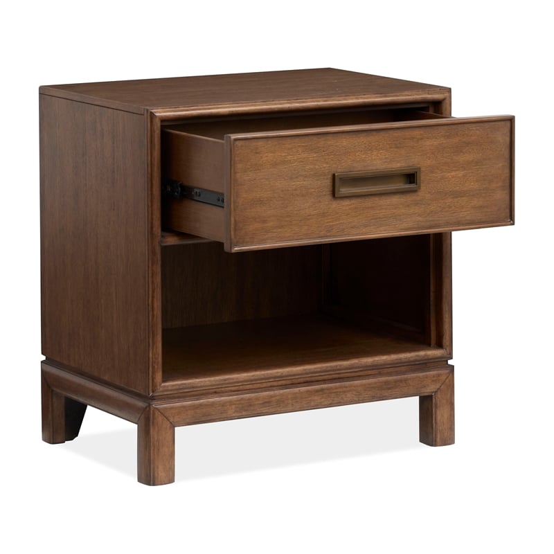 Magnussen Home Ridgefield Russet Open Nightstand