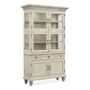 Magnussen Home Newport Alabaster Dining Cabinet