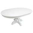 Magnussen Home Charleston White Dove White Extendable 48