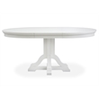 Magnussen Home Charleston White Dove White Extendable 48