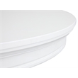 Magnussen Home Charleston White Dove White Extendable 48