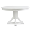 Magnussen Home Charleston White Dove White Extendable 48