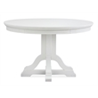 Magnussen Home Charleston White Dove White Extendable 48