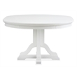 Magnussen Home Charleston White Dove White Extendable 48