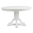 Magnussen Home Charleston White Dove White Extendable 48