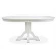 Magnussen Home Charleston White Dove White Extendable 48