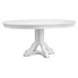 Magnussen Home Charleston White Dove White Extendable 48