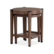 Magnussen Home Kaysen Wallaby And Matte Black Nesting End Table