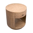 Magnussen Home Sanford Chateau Brown Round End Table