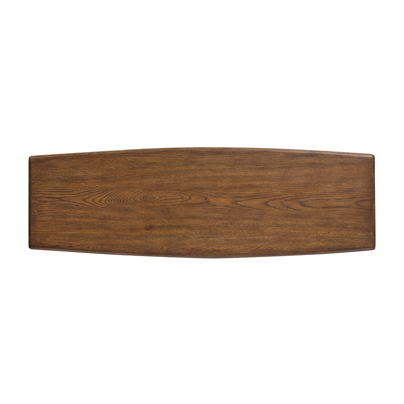Magnussen Home Phoebe Sienna Brown Rectangular Sofa Table