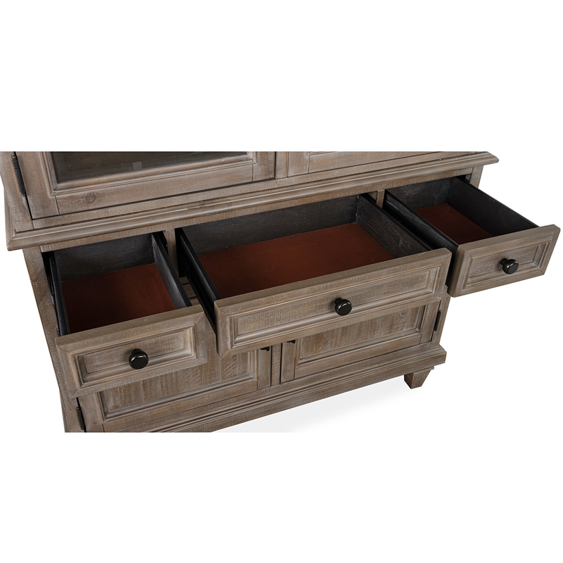 Magnussen Home Lancaster Dovetail Grey Dining Cabinet