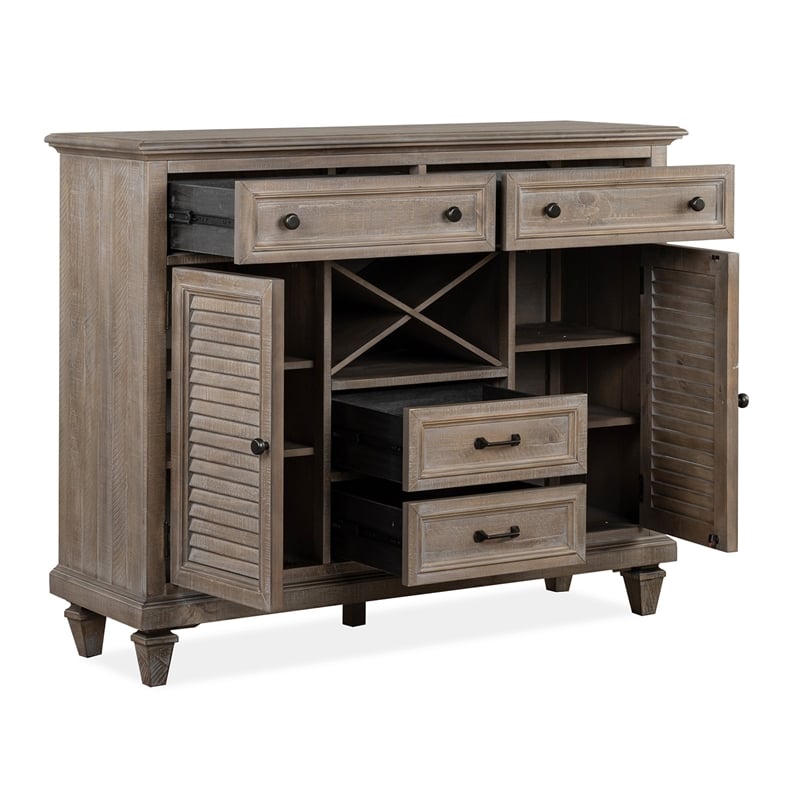 Magnussen Home Lancaster Dovetail Grey Server
