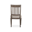 Magnussen Home Lancaster Dovetail Grey Upholstered Side Chair Two Pack