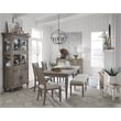 Magnussen Home Lancaster Dovetail Grey Upholstered Side Chair Two Pack