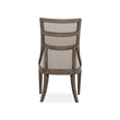 Magnussen Home Lancaster Dovetail Grey Upholstered Arm Chair Two Pack