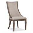 Magnussen Home Lancaster Dovetail Grey Upholstered Arm Chair Two Pack