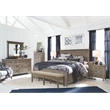 Magnussen Home Paxton Place Dovetail Grey Queen Panel Storage Bed