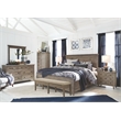 Magnussen Home Paxton Place Dovetail Grey Queen Panel Storage Bed