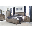 Magnussen Home Paxton Place Dovetail Grey Queen Panel Storage Bed