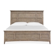 Magnussen Home Paxton Place Dovetail Grey Queen Panel Storage Bed
