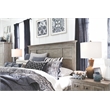 Magnussen Home Paxton Place Dovetail Grey Queen Panel Storage Bed