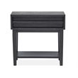Magnussen Home Lindon Belgian Wheat And Coffee Bean Open Nightstand