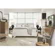 Magnussen Home Lindon Belgian Wheat And Coffee Bean Open Nightstand