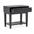 Magnussen Home Lindon Belgian Wheat And Coffee Bean Open Nightstand