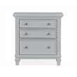Magnussen Home Charleston Harbor Gray Grey Drawer Nightstand