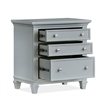 Magnussen Home Charleston Harbor Gray Grey Drawer Nightstand