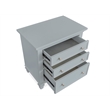 Magnussen Home Charleston Harbor Gray Grey Drawer Nightstand