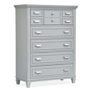 Magnussen Home Charleston Harbor Gray Grey 5-Drawers Bedroom Chest