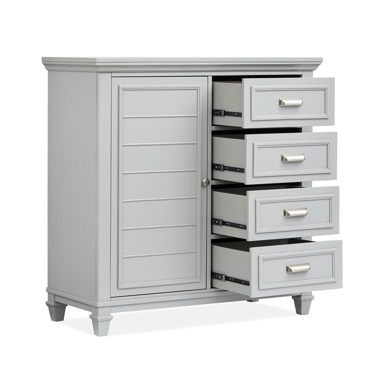 Magnussen Home Charleston Harbor Gray Grey 1-Door Bedroom Chest