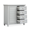 Magnussen Home Charleston Harbor Gray Grey 1-Door Bedroom Chest