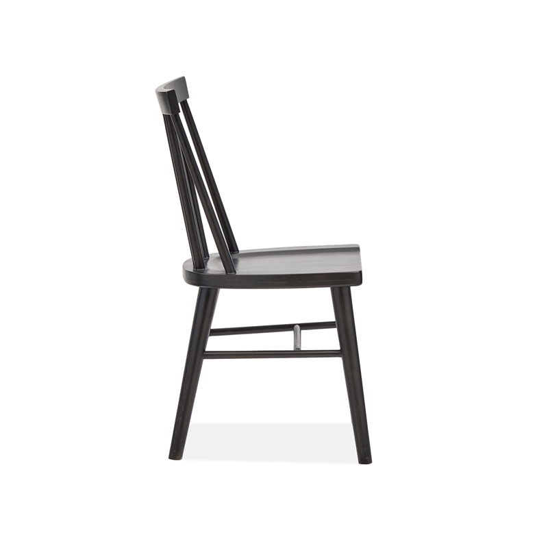 Magnussen Home Lindon Coffee Bean Side Chair Two Pack