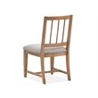 Magnussen Home Lindon Belgian Wheat Upholstered Side Chair Two Pack