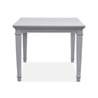 Magnussen Home Charleston Harbor Gray Grey Extendable Rectangular Dining Table