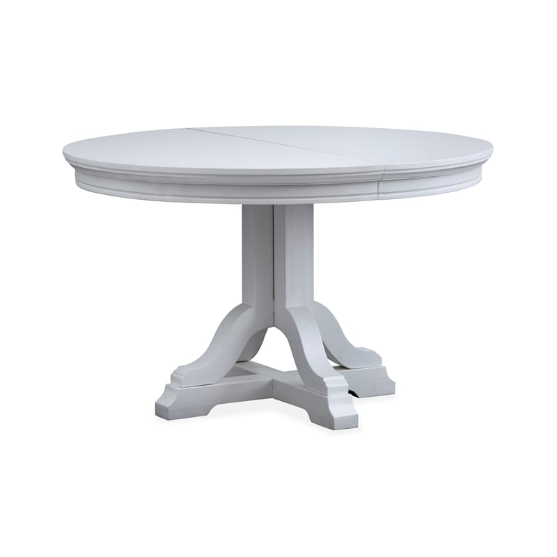Magnussen Home Charleston Harbor Gray Grey Extendable 48