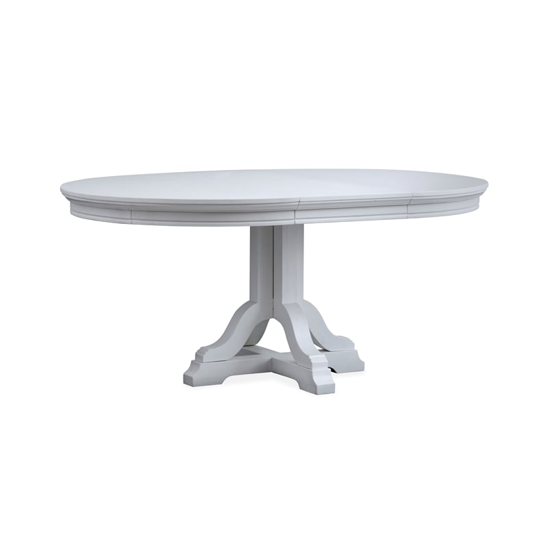 Magnussen Home Charleston Harbor Gray Grey Extendable 48