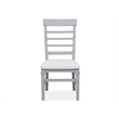 Magnussen Home Charleston Harbor Gray Grey Upholstered Side Chair Two Pack