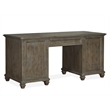 Magnussen Home Lancaster Dovetail Grey Executive Desk