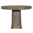 Magnussen Home Bosley Lt. Brown Porpoise Round Accent Table
