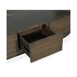 Magnussen Home Bosley Lt. Brown Porpoise Demilune Console